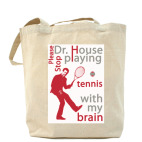 House tennis Холщовая сумка