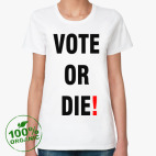 Женская футболка органик