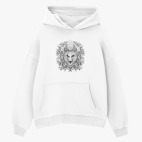 Толстовка худи оверсайз