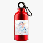 Металлическая бутылка 400 мл UV-DTF