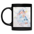 Кружка цветная UV-DTF