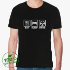 Мужская футболка органик