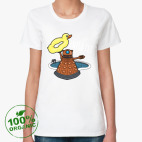 Женская футболка органик