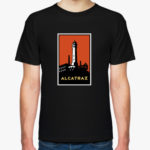 Футболка с принтом Alcatraz