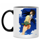 Кружка двухцветная