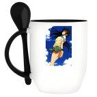 Кружка с ложкой