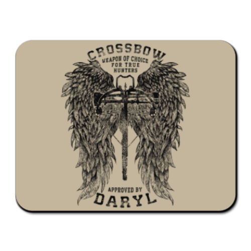 Коврик для мыши с принтом The Walking Dead Daryl Dixon