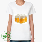 Женская футболка органик