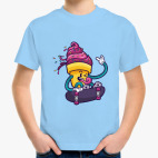 Детская классическая футболка Привет лето