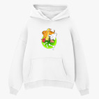 Толстовка худи оверсайз