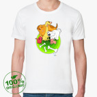 Мужская футболка органик