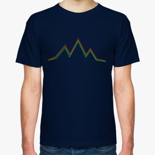 Футболка с принтом Mountains Design