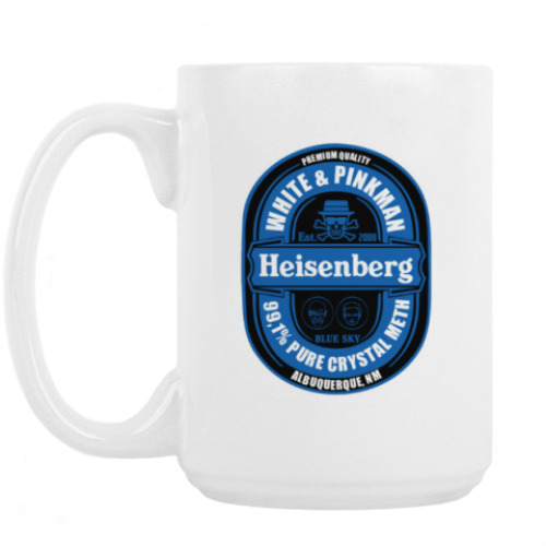 Кружка с принтом Breaking Bad