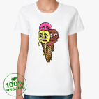 Женская футболка органик