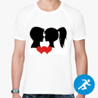 Мужская спортивная футболка