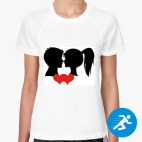 Женская спортивная футболка