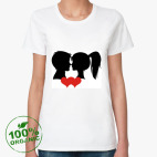 Женская футболка органик