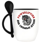 Кружка с ложкой