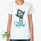 Женская футболка органик