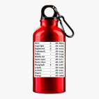 Металлическая бутылка 400 мл UV-DTF