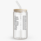 Банка с бамбуковой крышкой