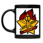 Кружка цветная UV-DTF