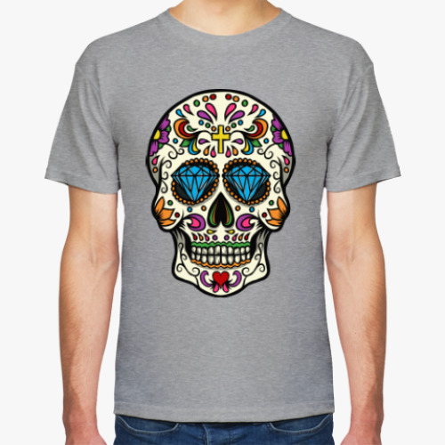 Футболка с принтом Череп