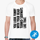 Мужская спортивная футболка