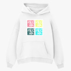 Толстовка худи оверсайз