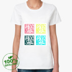 Женская футболка органик