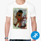 Мужская спортивная футболка