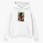 Толстовка худи оверсайз