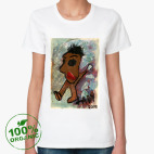 Женская футболка органик