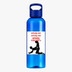 Прозрачная спортивная бутылка