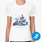 Женская спортивная футболка