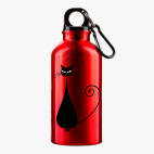 Металлическая бутылка 400 мл UV-DTF