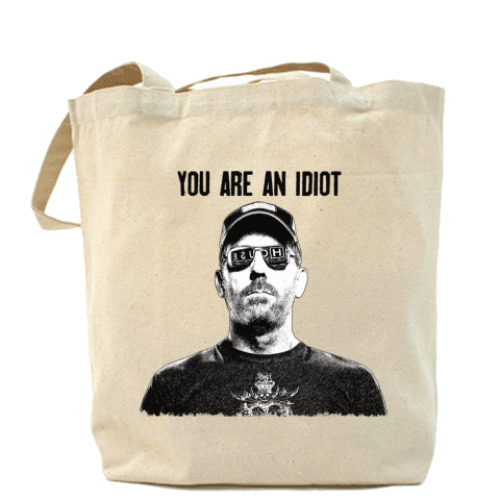 Сумка шоппер You are an idiot