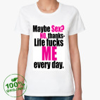 Женская футболка органик