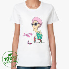 Женская футболка органик