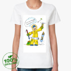 Женская футболка органик