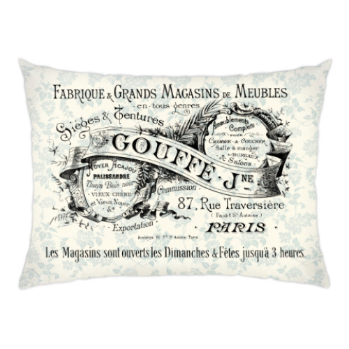 Подушка с принтом Уют Прованса