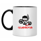 Кружка двухцветная