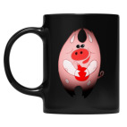 Кружка цветная UV-DTF