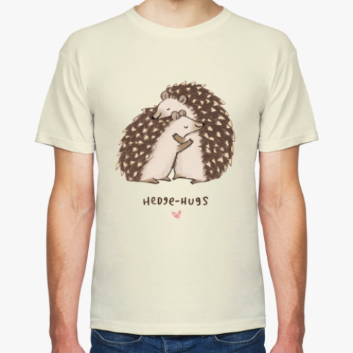 Футболка с принтом Ёжик