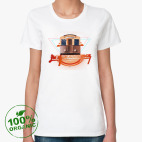 Женская футболка органик