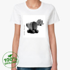 Женская футболка органик