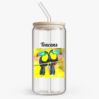 Банка с бамбуковой крышкой