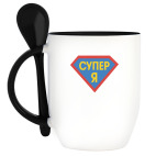 Кружка с ложкой