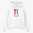 Толстовка худи оверсайз