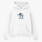 Толстовка худи оверсайз